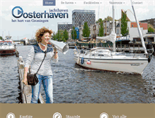 Tablet Screenshot of jachthavenoosterhaven.nl